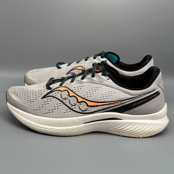 Saucony Endorphin Speed 3 Men 15 Concrete ViZi Athletic Running Sneakers Low Top main image 3